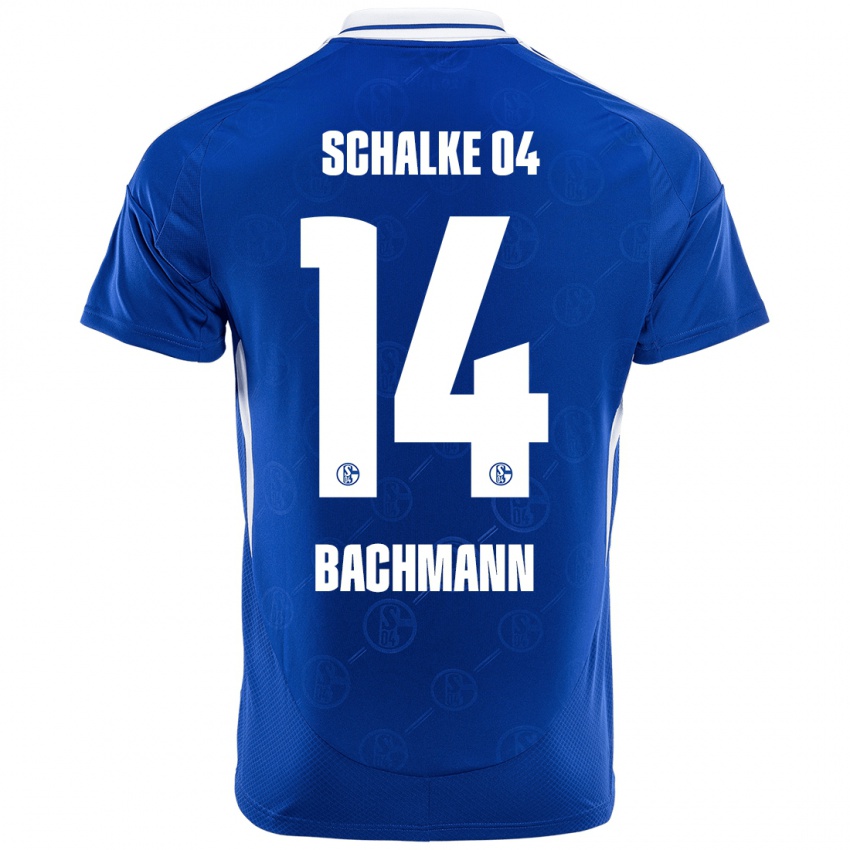 Damen Janik Bachmann #14 Königsblau Heimtrikot Trikot 2024/25 T-Shirt Schweiz