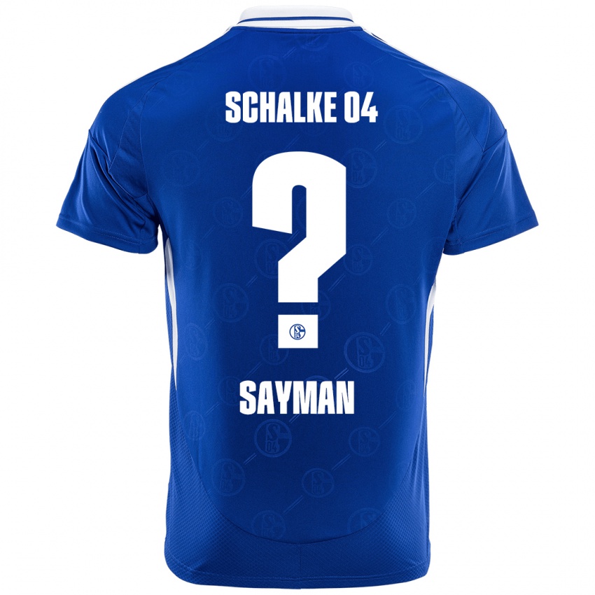 Damen Kayhan Sayman #0 Königsblau Heimtrikot Trikot 2024/25 T-Shirt Schweiz