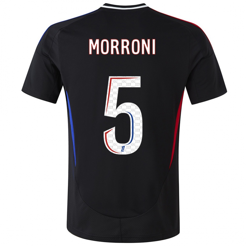 Damen Perle Morroni #5 Schwarz Auswärtstrikot Trikot 2024/25 T-Shirt Schweiz