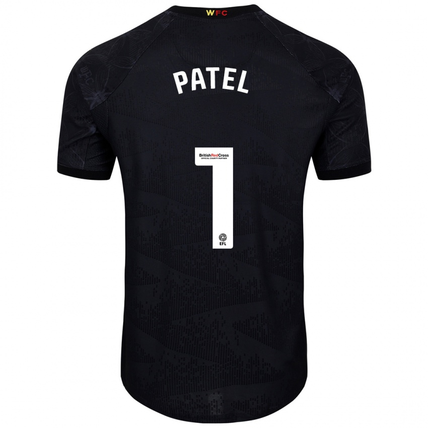 Damen Safia Middleton-Patel #1 Schwarz Weiß Auswärtstrikot Trikot 2024/25 T-Shirt Schweiz