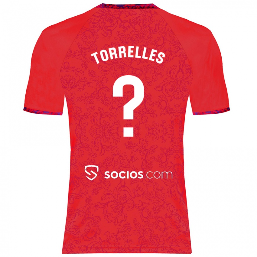 Damen Genís Torrelles #0 Rot Auswärtstrikot Trikot 2024/25 T-Shirt Schweiz