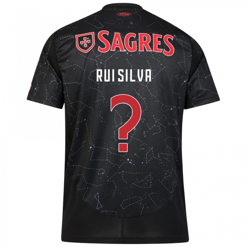 Damen Rui Silva #0 Schwarz Rot Auswärtstrikot Trikot 2024/25 T-Shirt Schweiz