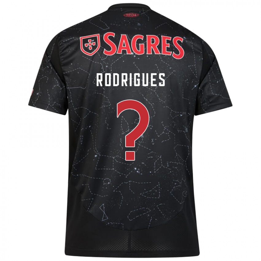 Damen Miguel Rodrigues #0 Schwarz Rot Auswärtstrikot Trikot 2024/25 T-Shirt Schweiz