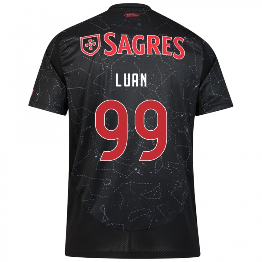 Damen Luan #99 Schwarz Rot Auswärtstrikot Trikot 2024/25 T-Shirt Schweiz