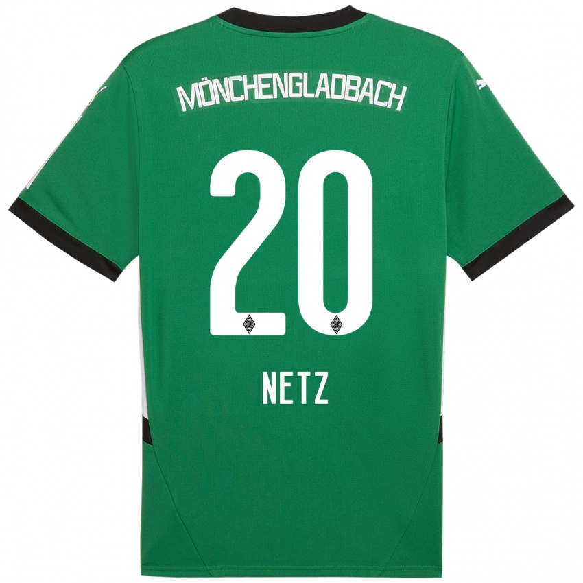 Damen Luca Netz #20 Grün Weiß Auswärtstrikot Trikot 2024/25 T-Shirt Schweiz