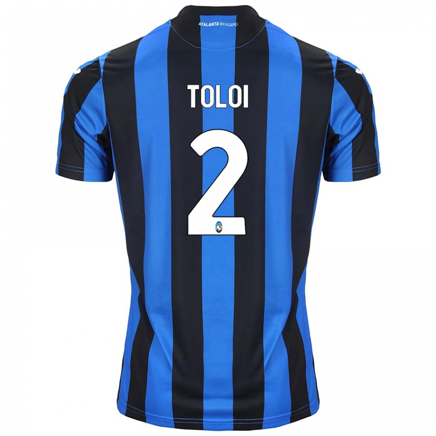 Kinder Rafael Tolói #2 Blau Schwarz Heimtrikot Trikot 2024/25 T-Shirt Schweiz