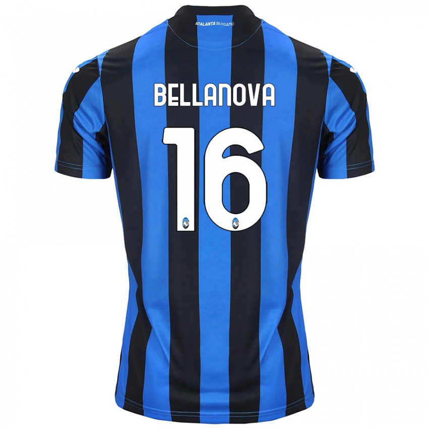 Kinder Raoul Bellanova #16 Blau Schwarz Heimtrikot Trikot 2024/25 T-Shirt Schweiz