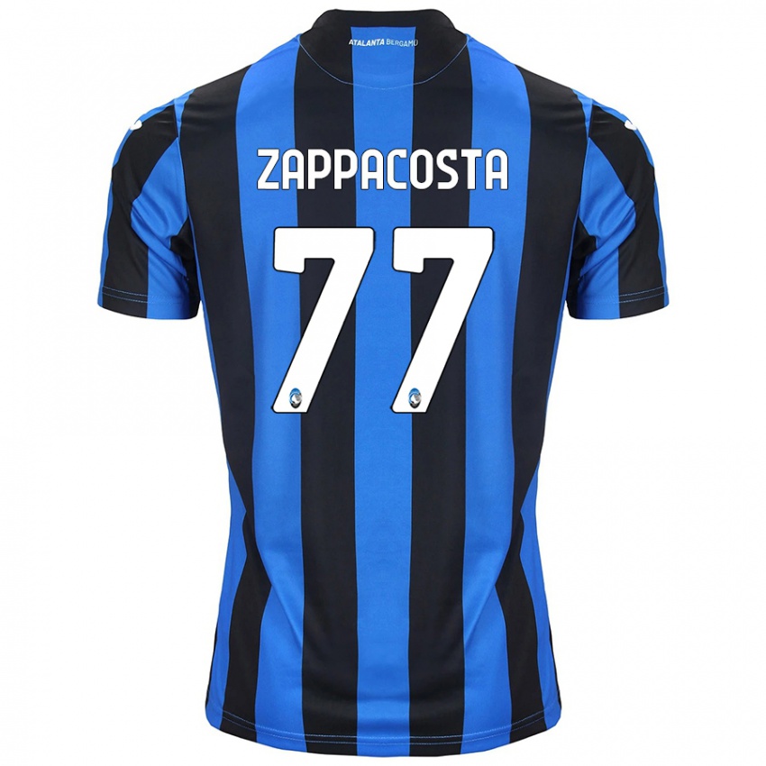 Kinder Davide Zappacosta #77 Blau Schwarz Heimtrikot Trikot 2024/25 T-Shirt Schweiz