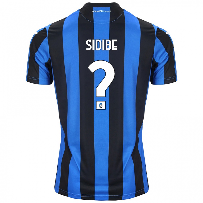 Kinder Alassane Sidibe #0 Blau Schwarz Heimtrikot Trikot 2024/25 T-Shirt Schweiz