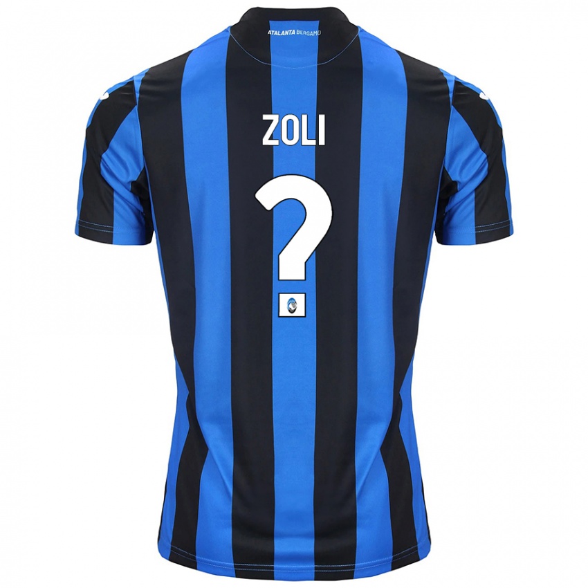 Kinder Jacopo Zoli #0 Blau Schwarz Heimtrikot Trikot 2024/25 T-Shirt Schweiz