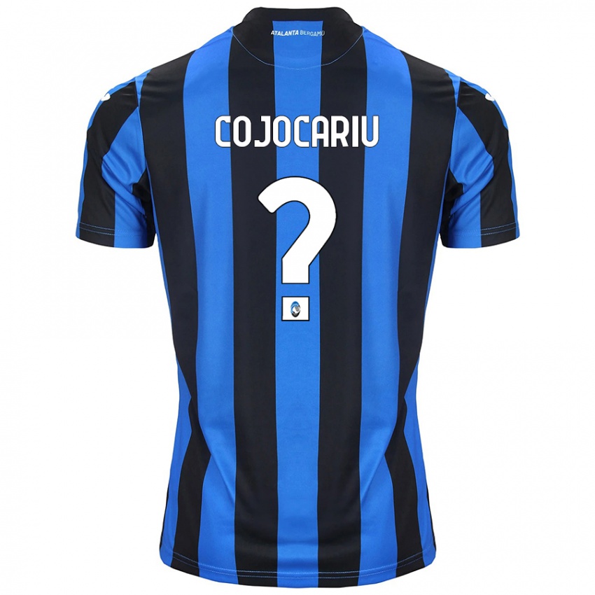 Kinder Raul Cojocariu #0 Blau Schwarz Heimtrikot Trikot 2024/25 T-Shirt Schweiz