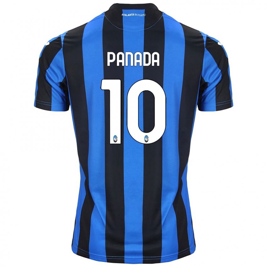 Kinder Simone Panada #10 Blau Schwarz Heimtrikot Trikot 2024/25 T-Shirt Schweiz