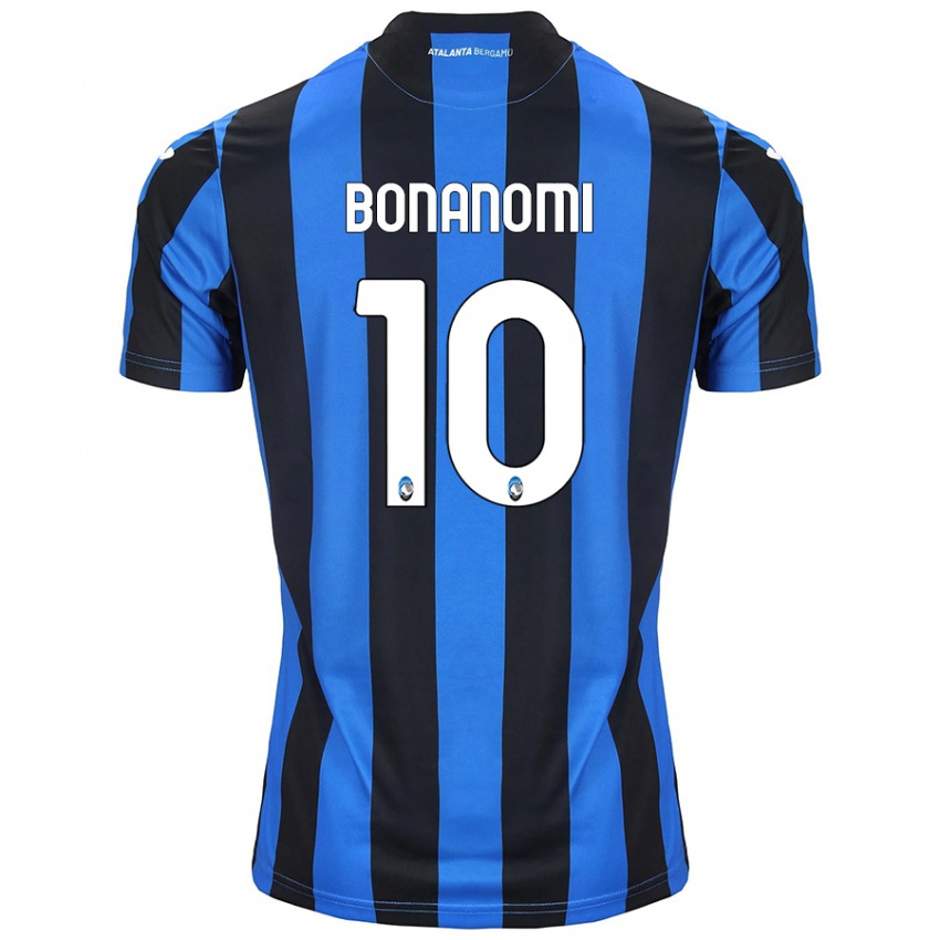 Kinder Andrea Bonanomi #10 Blau Schwarz Heimtrikot Trikot 2024/25 T-Shirt Schweiz