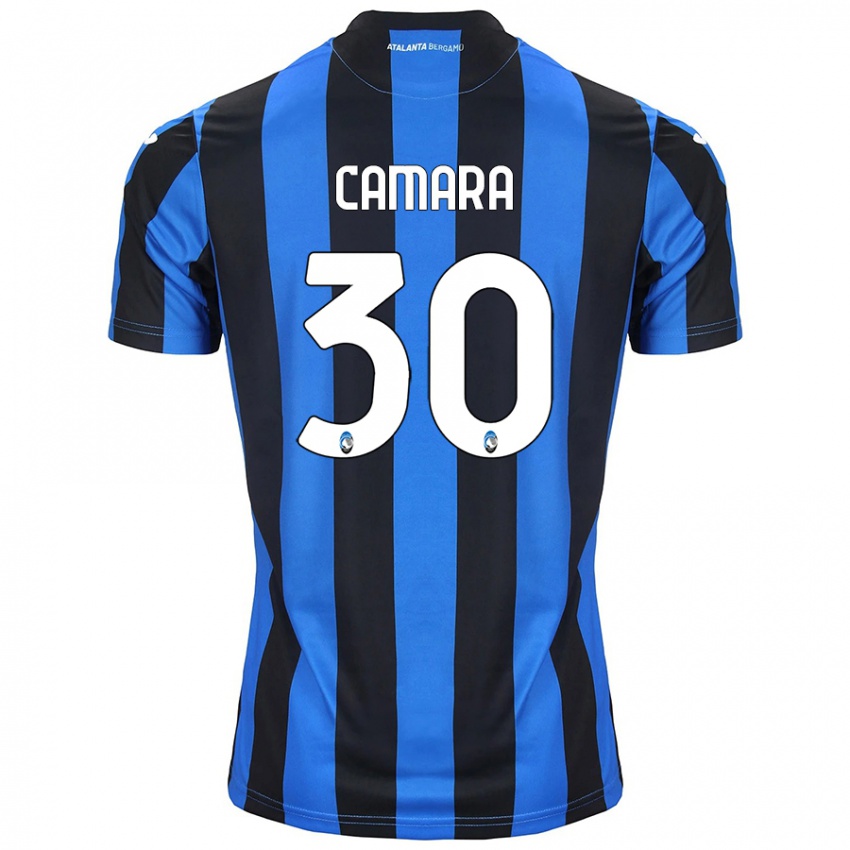 Kinder Henry Camara #30 Blau Schwarz Heimtrikot Trikot 2024/25 T-Shirt Schweiz