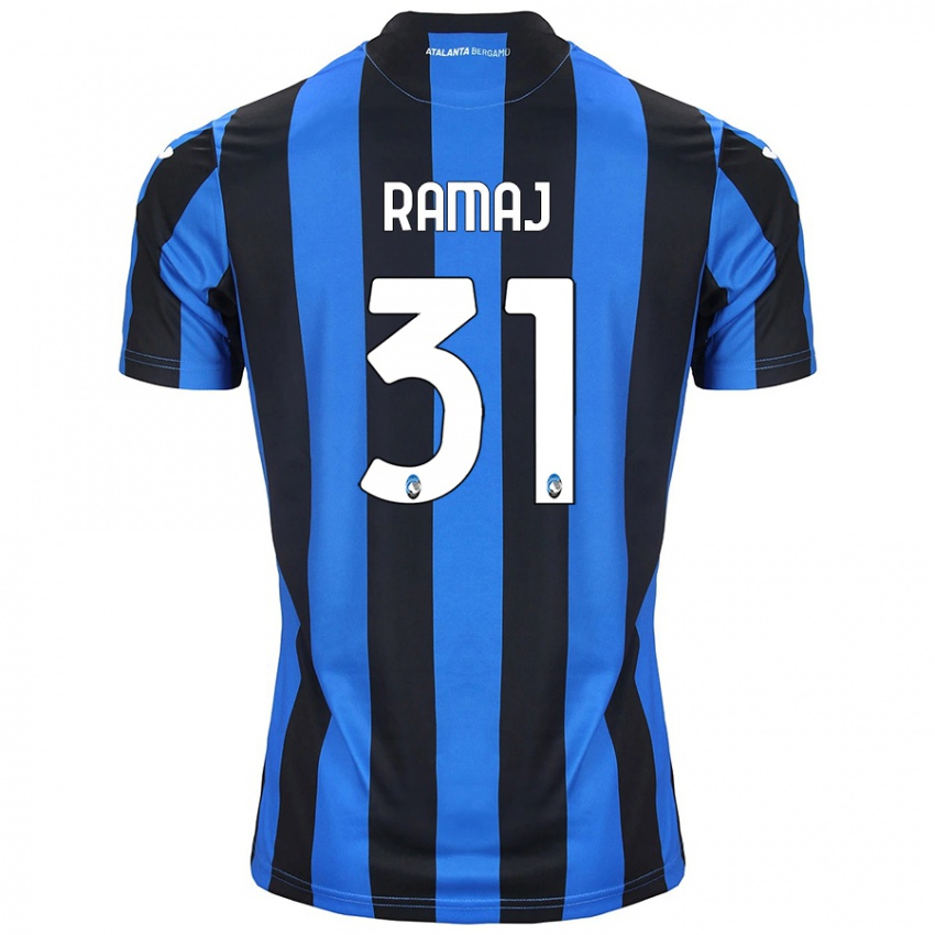 Kinder Gabriel Ramaj #31 Blau Schwarz Heimtrikot Trikot 2024/25 T-Shirt Schweiz