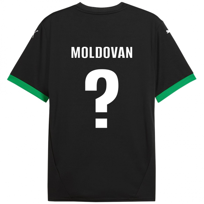 Kinder Horațiu Moldovan #0 Schwarz Dunkelgrün Heimtrikot Trikot 2024/25 T-Shirt Schweiz