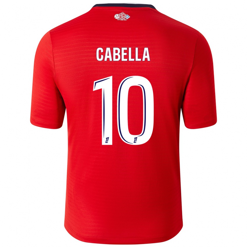 Kinder Rémy Cabella #10 Rot Weiß Heimtrikot Trikot 2024/25 T-Shirt Schweiz