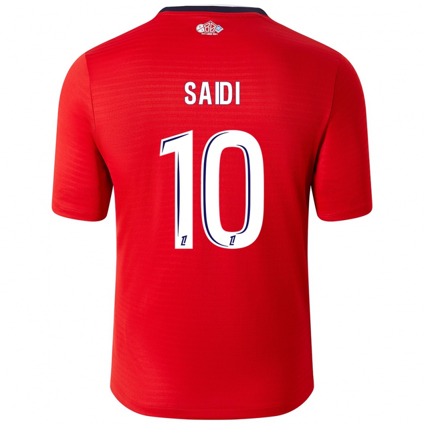 Kinder Rachel Saidi #10 Rot Weiß Heimtrikot Trikot 2024/25 T-Shirt Schweiz