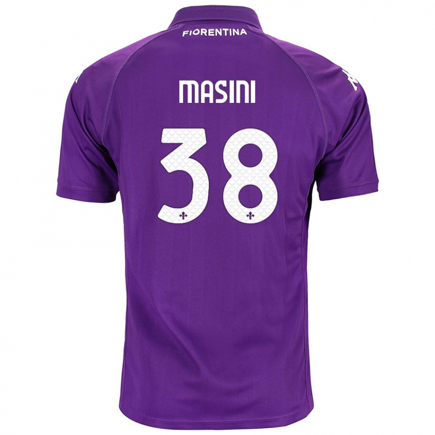 Enfant Maillot Linda Masini #38 Violet Tenues Domicile 2024/25 T-Shirt Suisse