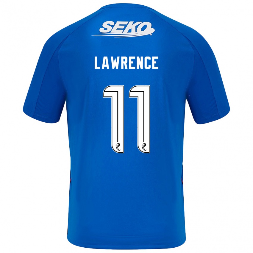 Kinder Tom Lawrence #11 Dunkelblau Heimtrikot Trikot 2024/25 T-Shirt Schweiz