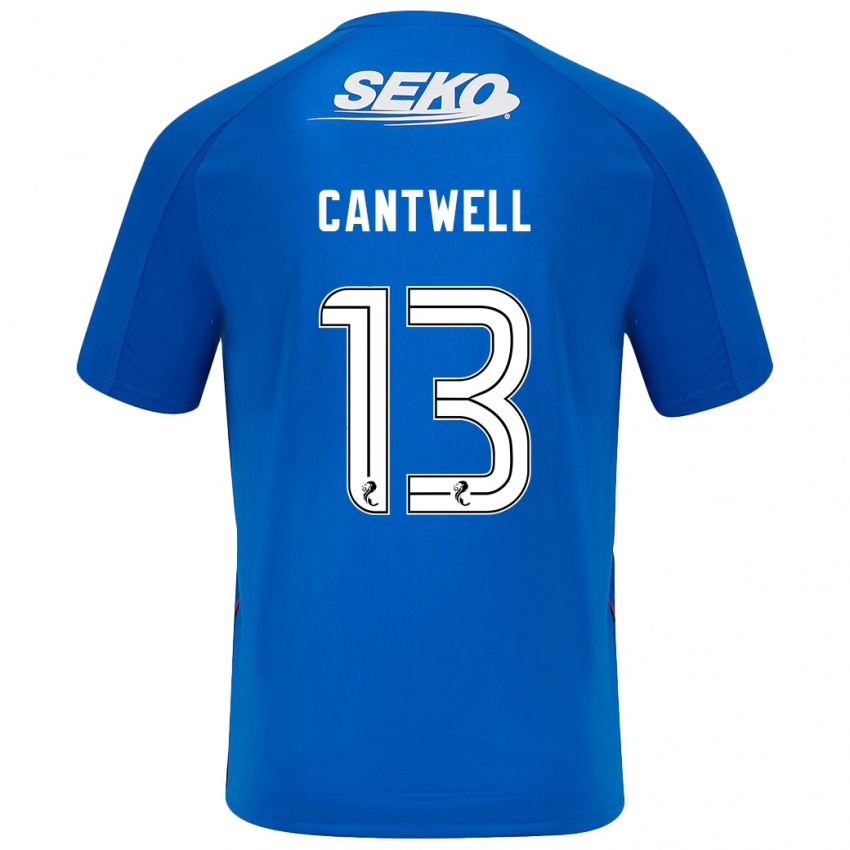 Kinder Todd Cantwell #13 Dunkelblau Heimtrikot Trikot 2024/25 T-Shirt Schweiz