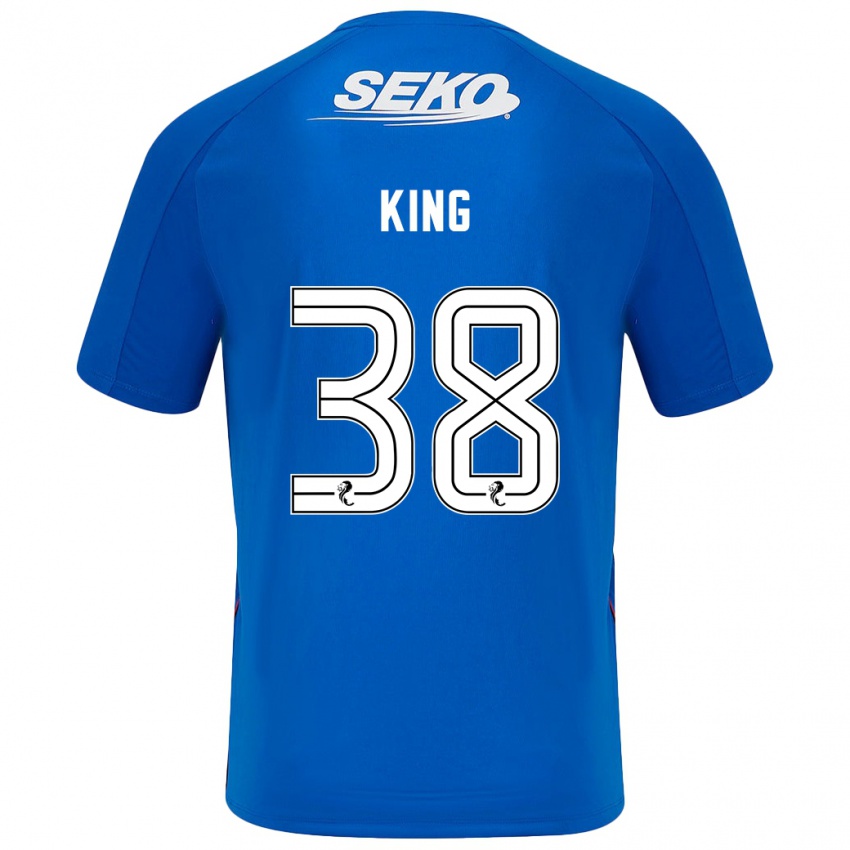 Kinder Leon King #38 Dunkelblau Heimtrikot Trikot 2024/25 T-Shirt Schweiz