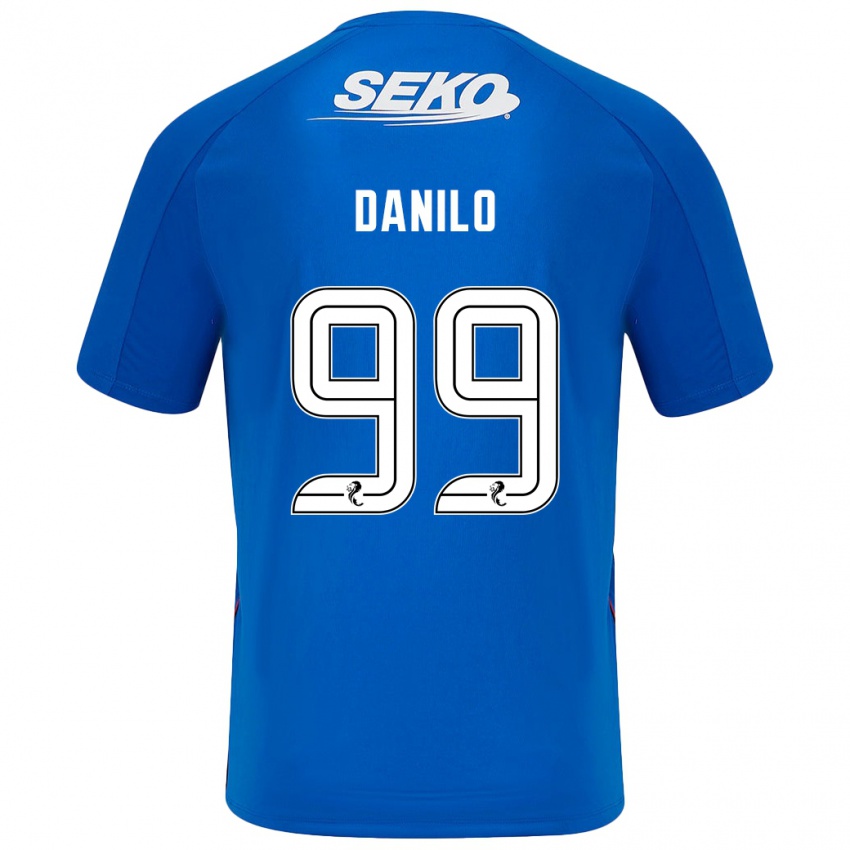 Kinder Danilo #99 Dunkelblau Heimtrikot Trikot 2024/25 T-Shirt Schweiz