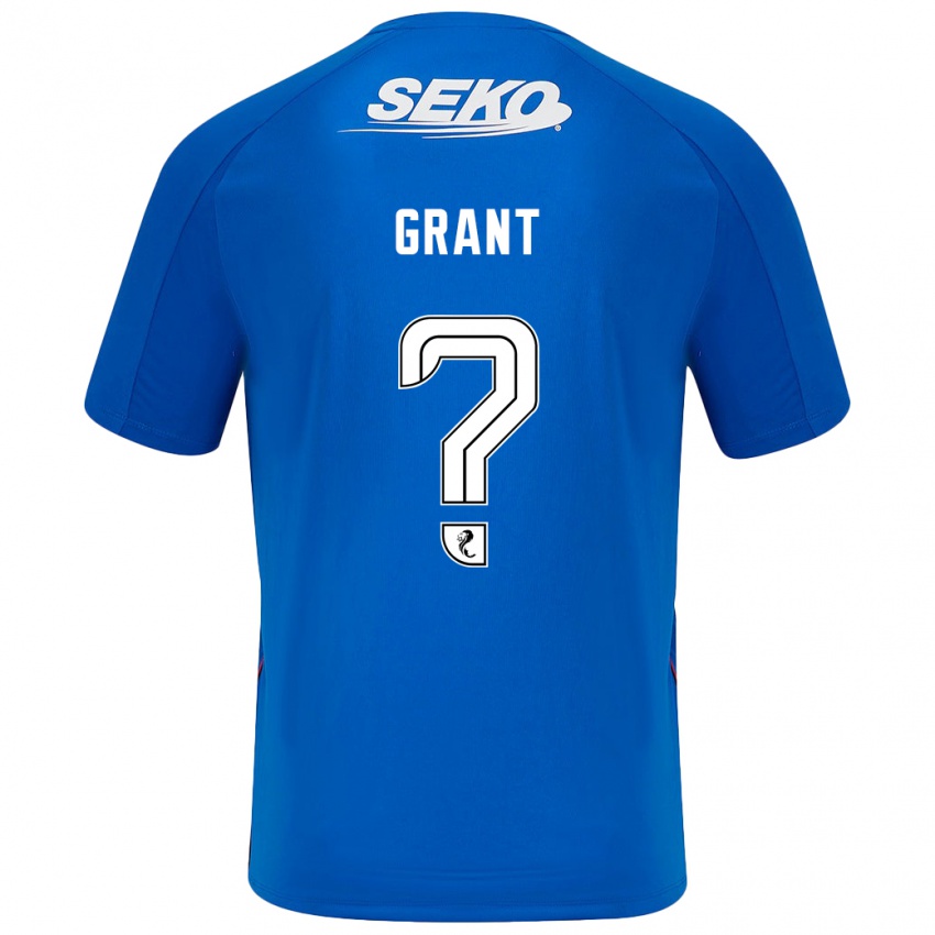 Kinder Leyton Grant #0 Dunkelblau Heimtrikot Trikot 2024/25 T-Shirt Schweiz