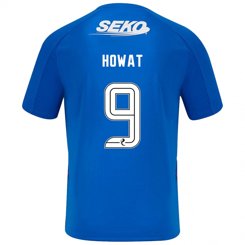 Kinder Kirsty Howat #9 Dunkelblau Heimtrikot Trikot 2024/25 T-Shirt Schweiz