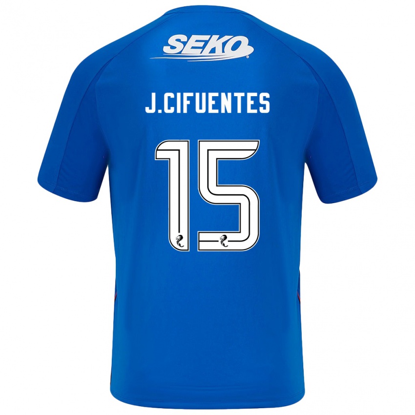 Kinder José Cifuentes #15 Dunkelblau Heimtrikot Trikot 2024/25 T-Shirt Schweiz