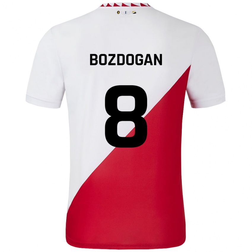 Kinder Can Bozdogan #8 Weiß Rot Heimtrikot Trikot 2024/25 T-Shirt Schweiz