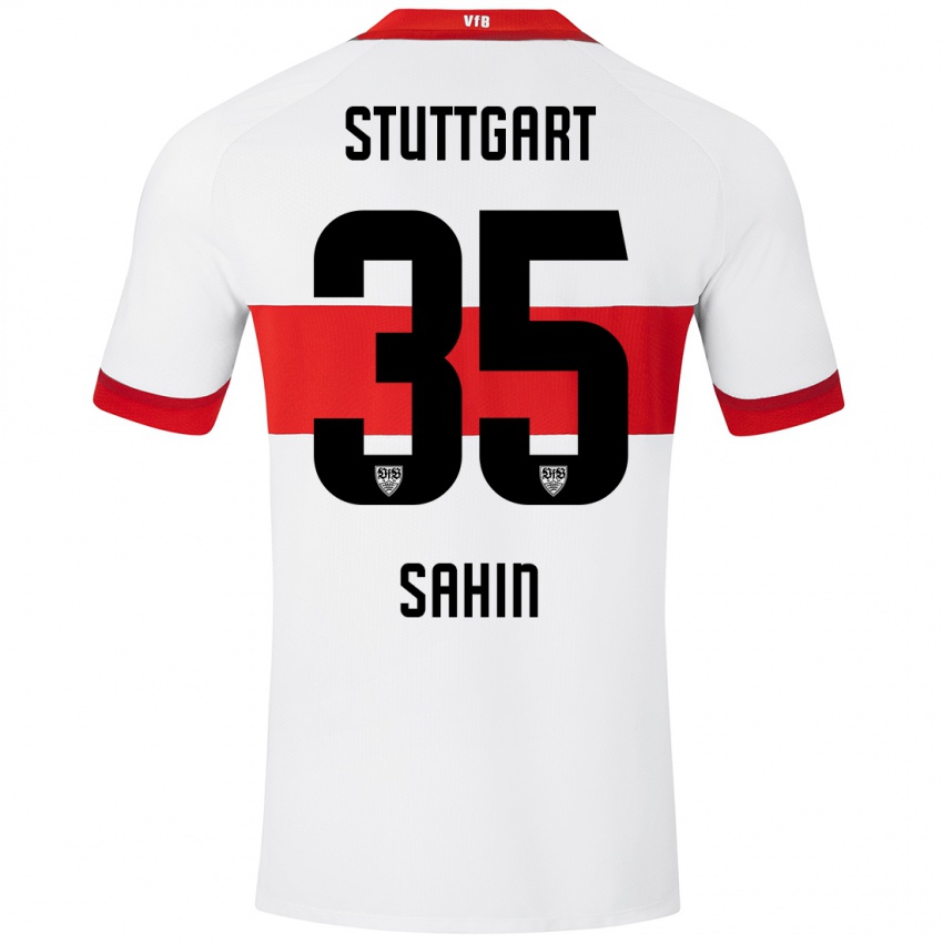 Kinder Mehmet Sahin #35 Weiß Rot Heimtrikot Trikot 2024/25 T-Shirt Schweiz