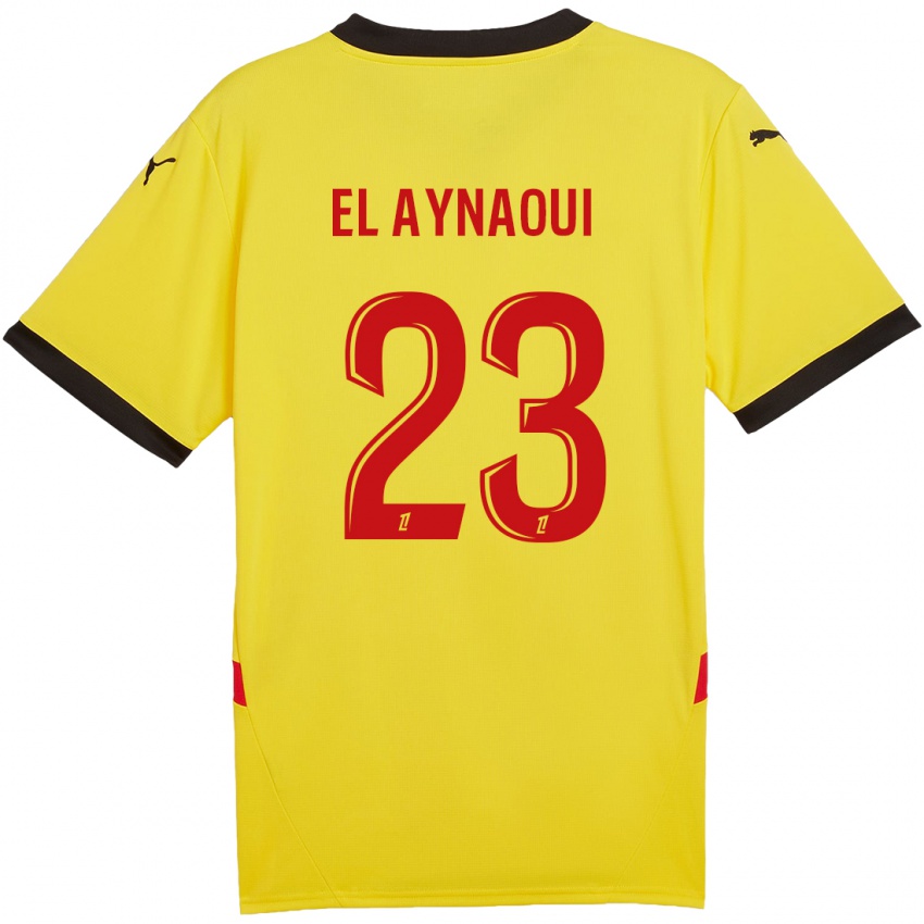 Kinder Neil El Aynaoui #23 Gelb Rot Heimtrikot Trikot 2024/25 T-Shirt Schweiz