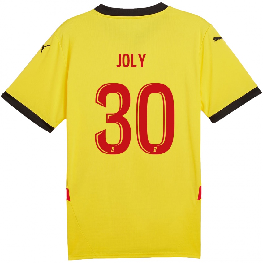 Kinder Blandine Joly #30 Gelb Rot Heimtrikot Trikot 2024/25 T-Shirt Schweiz