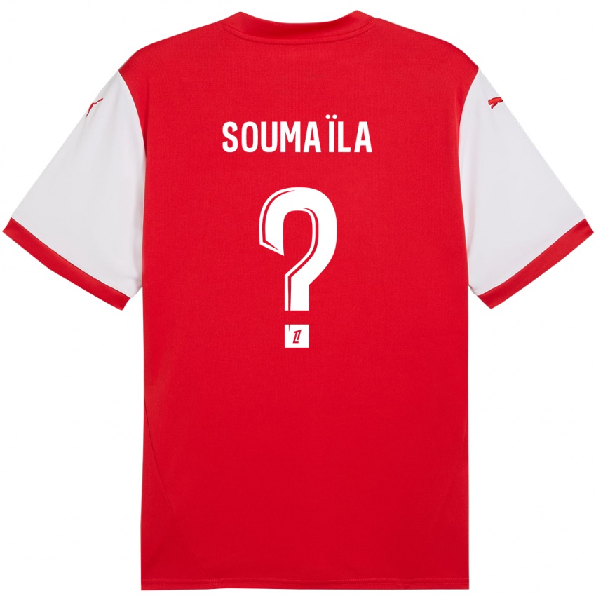 Kinder Soumaïla Sylla #0 Rot Weiß Heimtrikot Trikot 2024/25 T-Shirt Schweiz