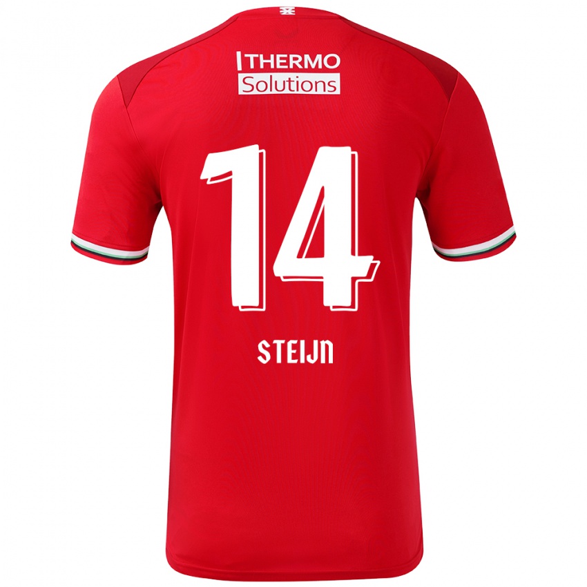 Kinder Sem Steijn #14 Rot Weiß Heimtrikot Trikot 2024/25 T-Shirt Schweiz