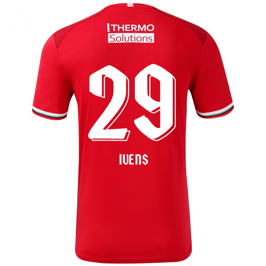 Kinder Rose Ivens #29 Rot Weiß Heimtrikot Trikot 2024/25 T-Shirt Schweiz