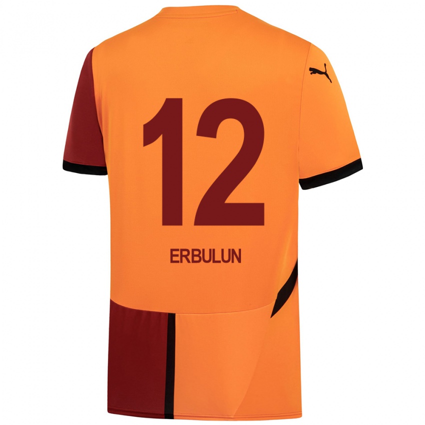 Kinder Helin Erbulun #12 Gelb Rot Heimtrikot Trikot 2024/25 T-Shirt Schweiz