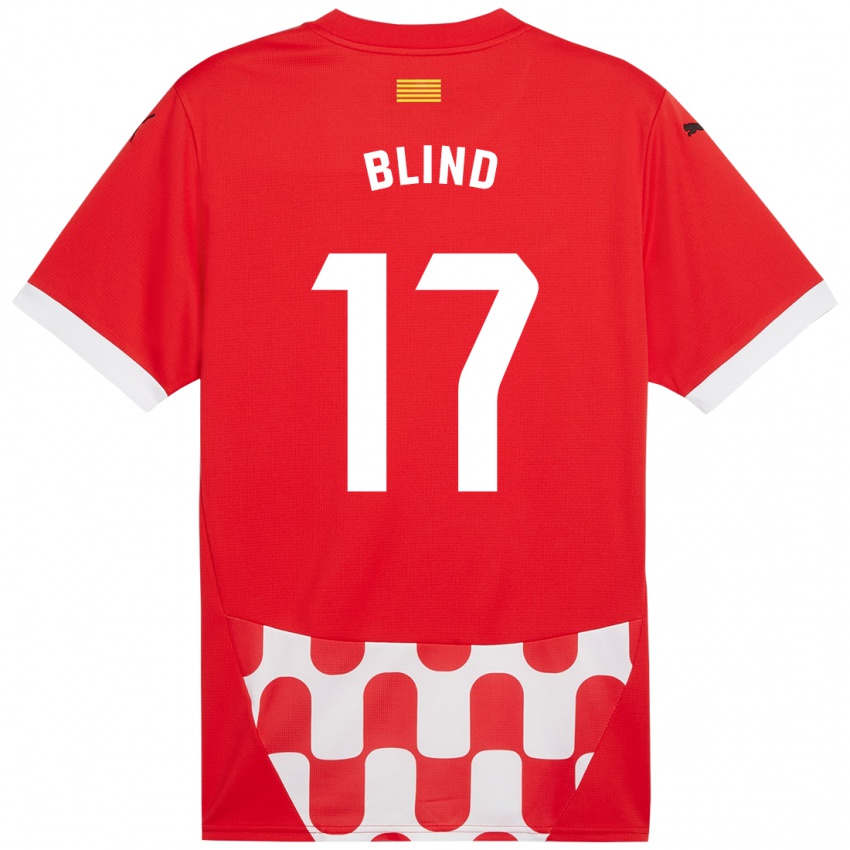 Kinder Daley Blind #17 Rot Weiß Heimtrikot Trikot 2024/25 T-Shirt Schweiz