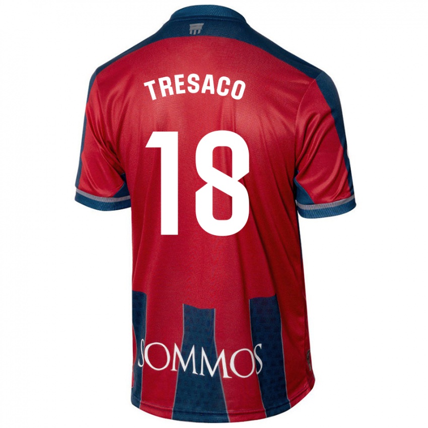 Kinder Rafa Tresaco #18 Rot Blau Heimtrikot Trikot 2024/25 T-Shirt Schweiz