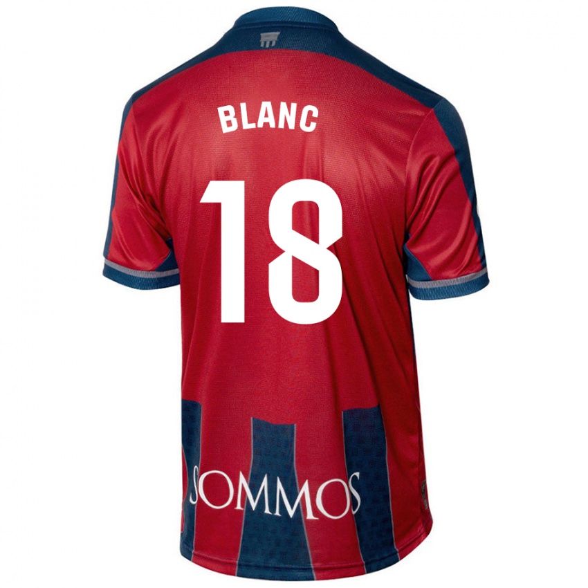 Kinder Laia Blanc #18 Rot Blau Heimtrikot Trikot 2024/25 T-Shirt Schweiz