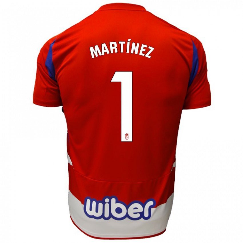 Kinder Marc Martínez #1 Rot Weiß Blau Heimtrikot Trikot 2024/25 T-Shirt Schweiz