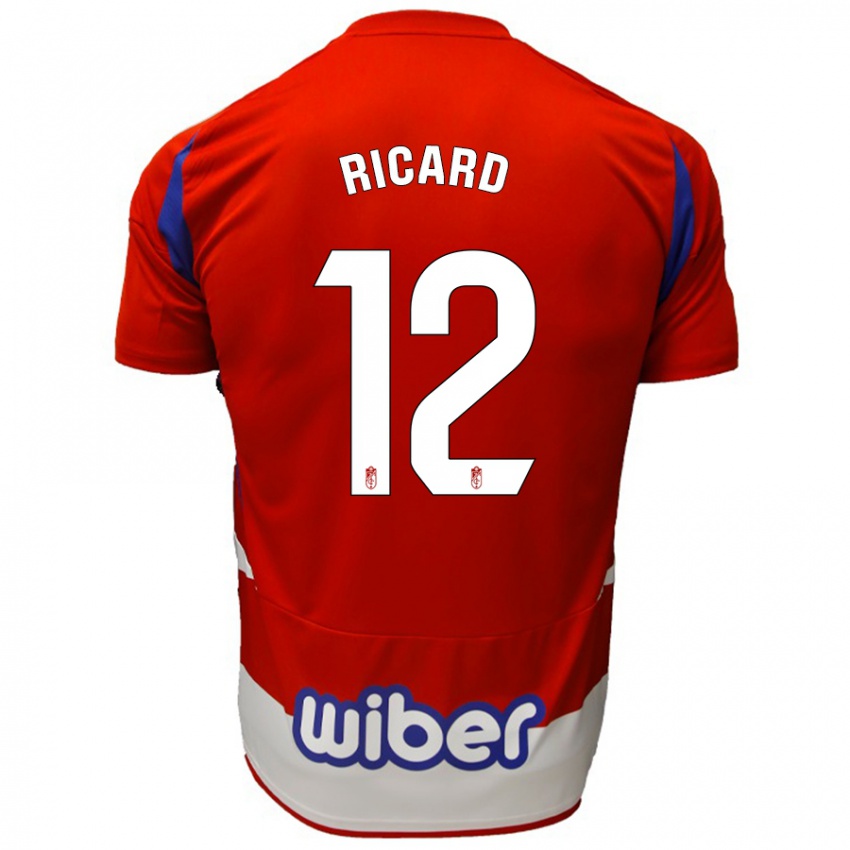 Kinder Ricard Sanchez #12 Rot Weiß Blau Heimtrikot Trikot 2024/25 T-Shirt Schweiz