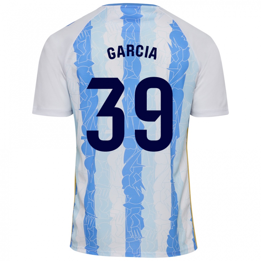 Kinder Claudia García #39 Weiß Blau Heimtrikot Trikot 2024/25 T-Shirt Schweiz