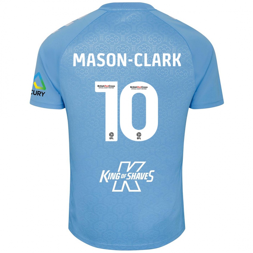 Enfant Maillot Ephron Mason-Clark #10 Bleu Blanc Tenues Domicile 2024/25 T-Shirt Suisse