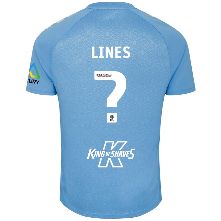 Kinder Luis Lines #0 Blau Weiß Heimtrikot Trikot 2024/25 T-Shirt Schweiz