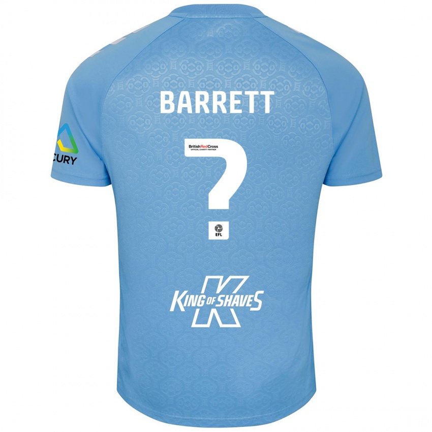 Kinder Marlow Barrett #0 Blau Weiß Heimtrikot Trikot 2024/25 T-Shirt Schweiz