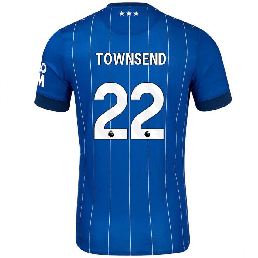 Enfant Maillot Conor Townsend #22 Bleu Marine Tenues Domicile 2024/25 T-Shirt Suisse