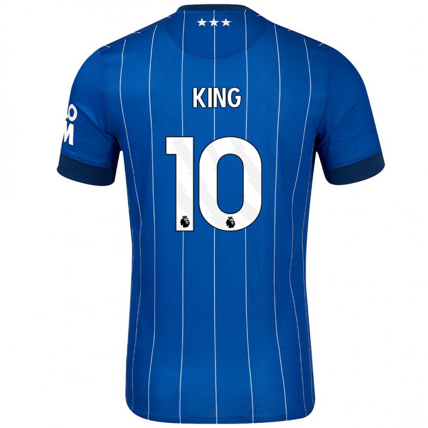 Kinder Eloise King #10 Marineblau Heimtrikot Trikot 2024/25 T-Shirt Schweiz