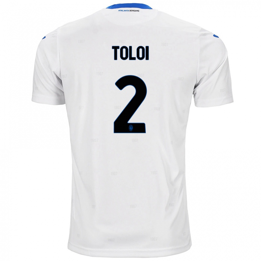 Kinder Rafael Tolói #2 Weiß Auswärtstrikot Trikot 2024/25 T-Shirt Schweiz